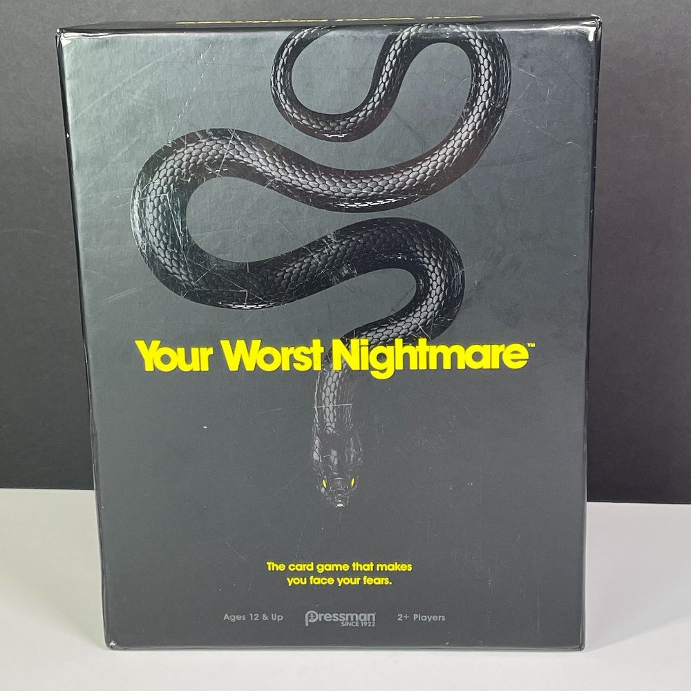 Your Worst Nightmare Card Game by PRESSMAN - Face Your Fears